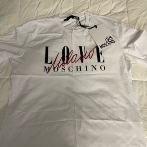 White medium moschino white T-shirt